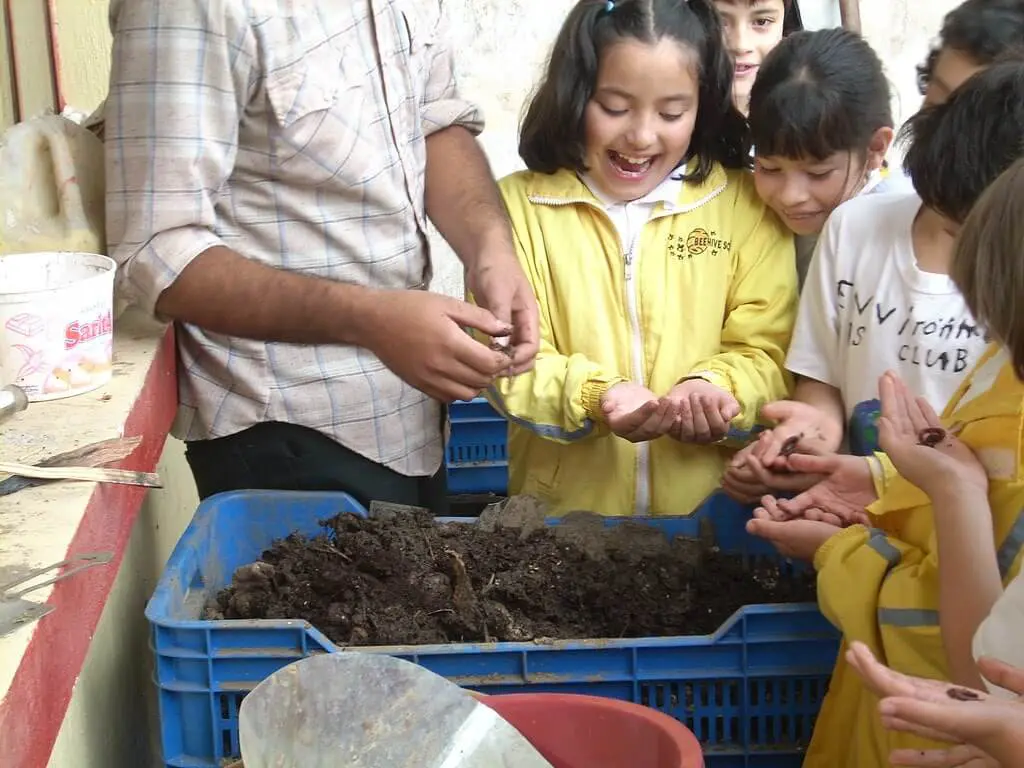 How To Get Your Children Involved In Composting 2 Children Involved In Composting