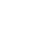 A white icon of an open trash can with waste inside.