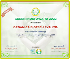 Green India Awards 2022 to Organica Biotech